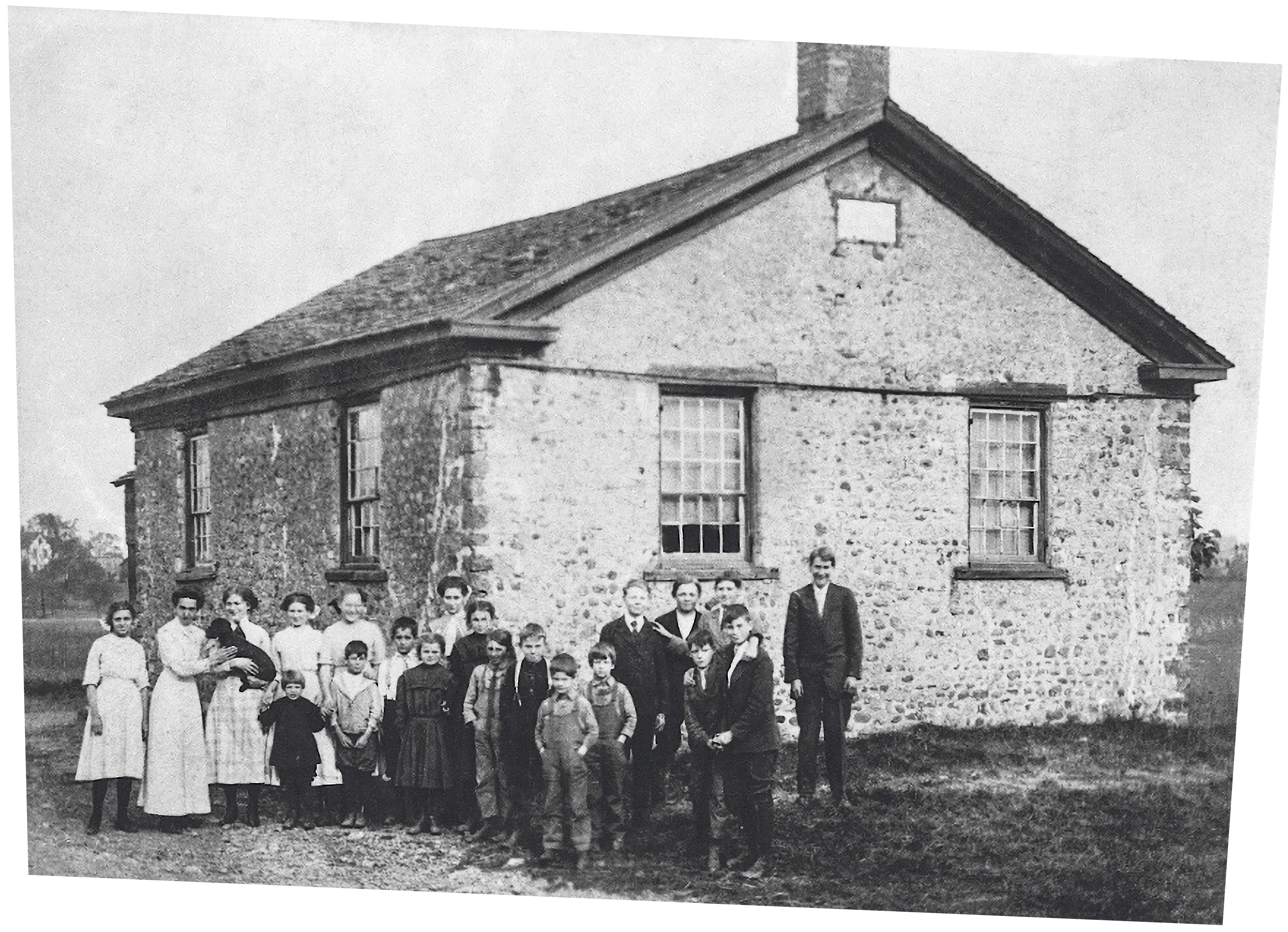 Original cobblestone school 8 f-1a 2